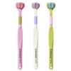 3-Sided Soft Bristle Toothbrush for Adults (6-Pack)