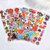 10 Sheets 3D Stickers for Kids Cartoon Animal Stickers kindergarten Reward Stickers for Studernt Toy Gift for Children Boy Girl