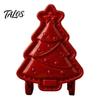 Baking Gifts for Enthusiasts Christmas Hand Press Pie Mold, Plastic Pastry Dough Neatly Cut Cookie Cutters DIY Holiday Treats