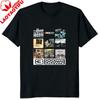 3 Doors Down Trendy Harajuku ShortSleeved Unisexs and WoUnisexs Universal Retro Counterfeit Style Pattern Cotton TShirt