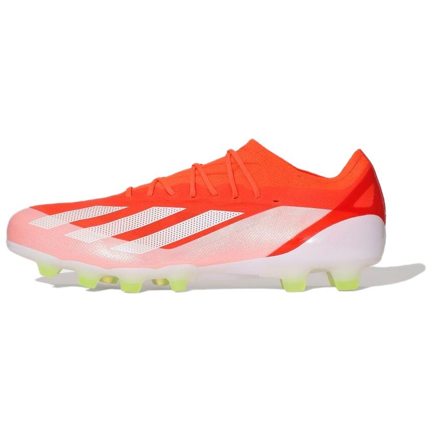 Adidas X Crazyfast Soft Comfortable Hg (Rubber Short Studs) Durable Soccer Shoes Men Soccer Shoes Orange IF0652