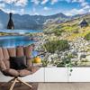 Photomural Mountain Lake In The Valley Structural Vinyl 450x300