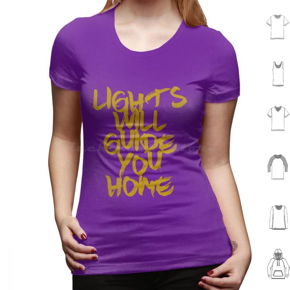 Lights Will Guide You Home T Shirt Big Size 100 Cotton Chris Music Music Of The Spheres Band Song