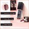 Temperature Color Changing Lipgloss Shiny Glitter Lip Oil Glass Moisturizing Makeup Mirror Water Light Lip Glaze Cosmetic