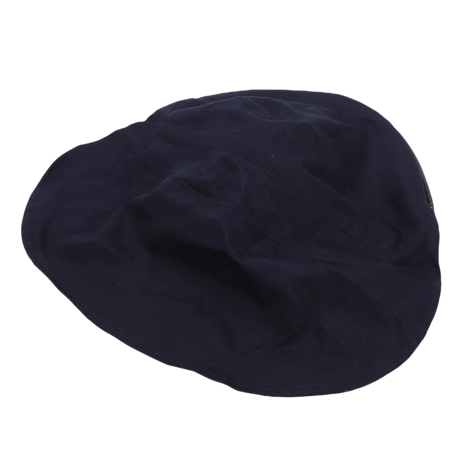 Welding Helmet Cover Fireproof Flame Retardant Welding Helmet Back Extended Cover for Most Helmets Color: Dark Blue