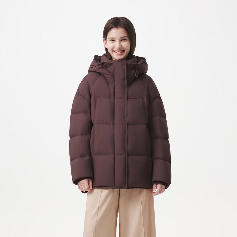 Tanboer Women's Mid-length Hooded Down Jacket TB5530560Z