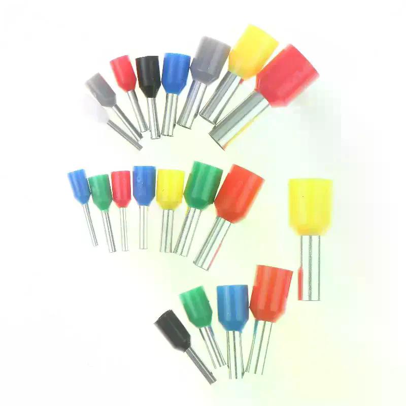 450/700/1250Pcs Insulated Cord Pin End Terminal Electrical Crimper Tubular Terminal Block Connector Wire Terminal Kit