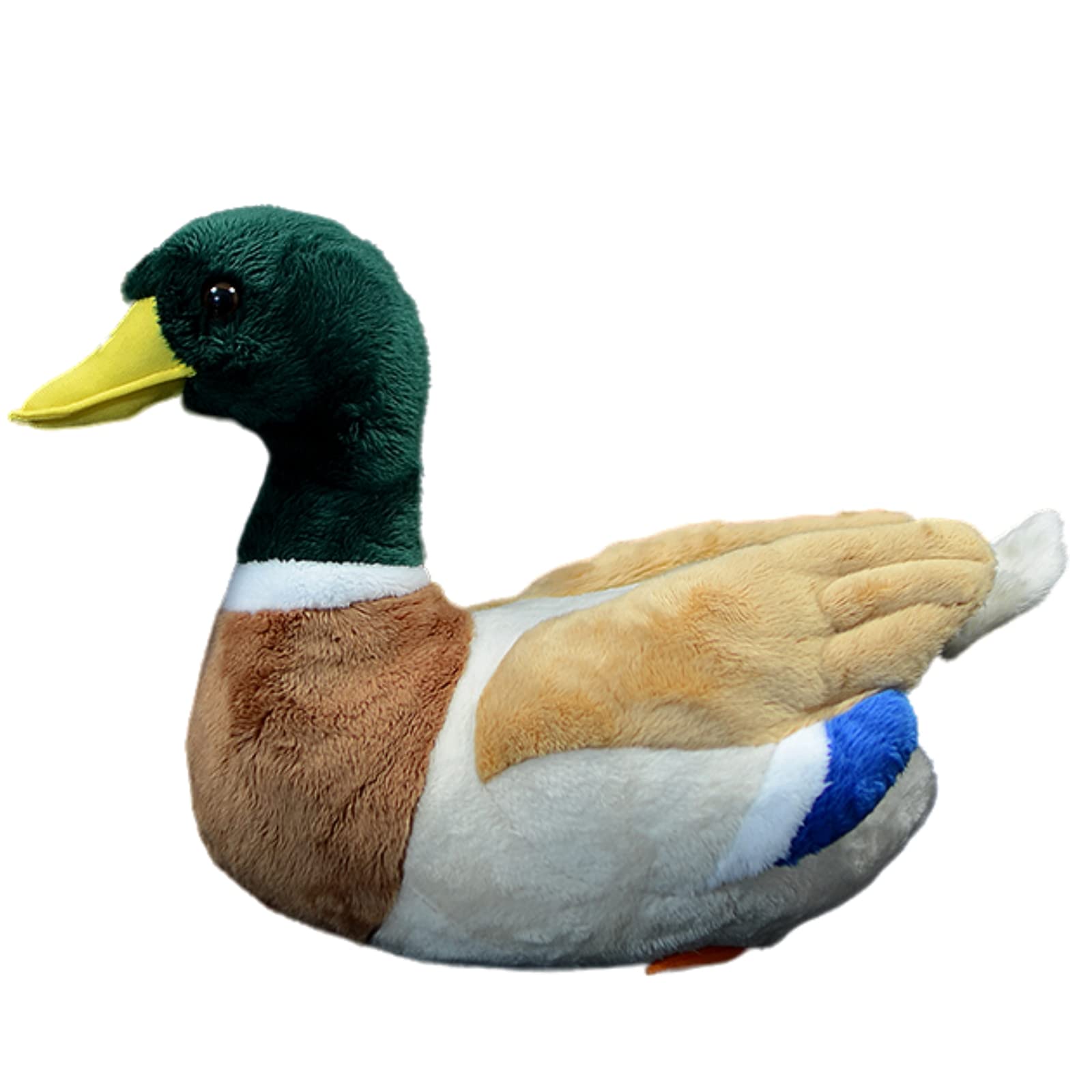 

Simulation Cole Duck Plush Toy - Green Cole Duck Realistic Stuffed Animal Soft Plush Toy 12 Inch Realistic PP Cotton Gift for Boys and Girls Home