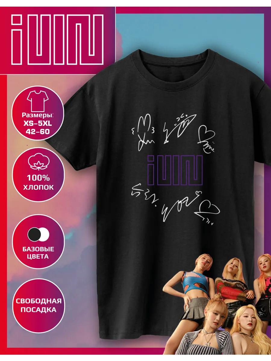 Straight T-shirt with G-idle print 3XL