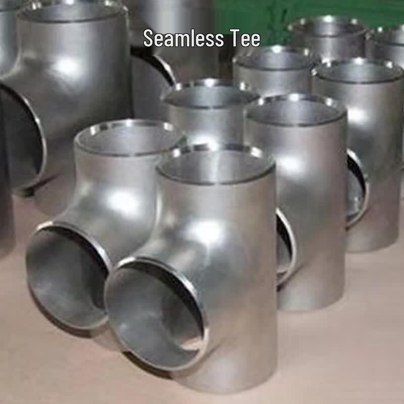 Seamless Stainless Steel Reducing Tee Fitting
