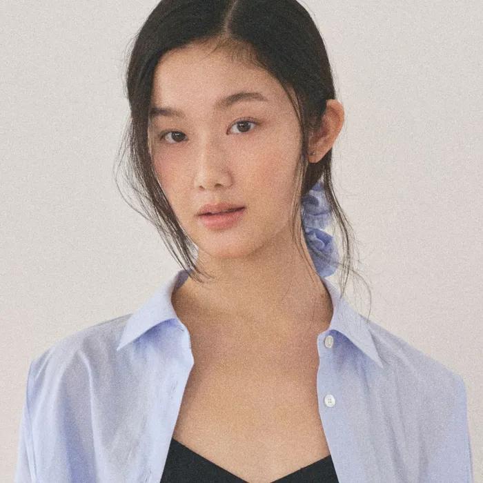 PEPE SCRUNCHIE_PURE BLUE