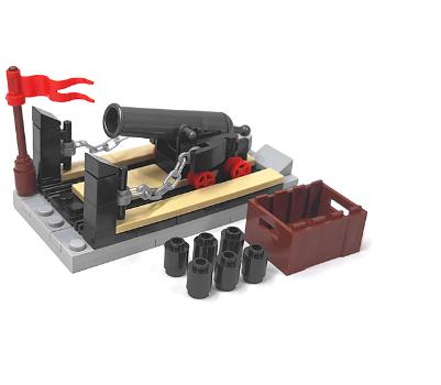 WW2 Military Outpost Scene MOC Building Block Set Soldier Lookout Drone Cannon Car Base Scale Model Kit Weapon Gun Launcher Toy Gift Present K057