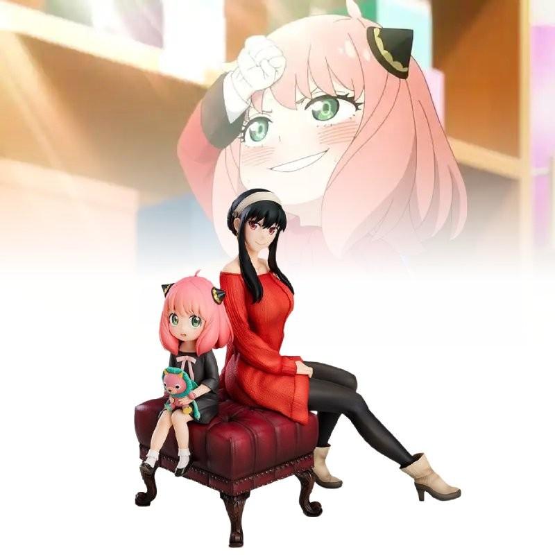 Eye Catching Anya And Yor Spy Family Figure Delightful 15cm Pvc Home Decor Piece