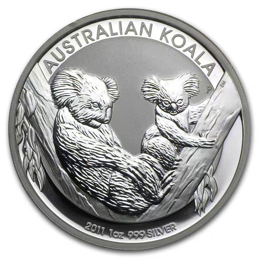 Animal commemorative coins, Australian koala kangaroo, commemorative coins, commemorative medals, craft gifts