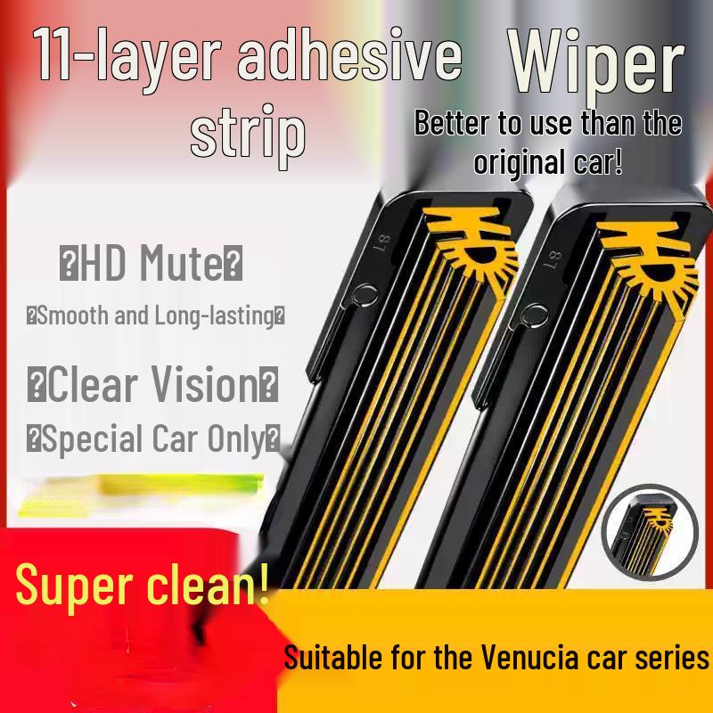 11 November Adhesive Strip for Venucia R50 D50 D60 T70 X, Original Frameless R30 E30 M50 V Wipers