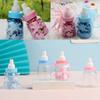 Cute Transparent Christening Party Favour Decoration Favour Bottle Candy Box Fillable Bottles
