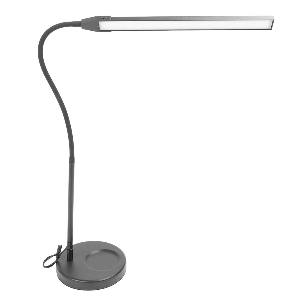 Smart Stepless Dimming LED Desk Lamp with Base and Clamp 3 Color Temperature 3000K-6000K Clip On