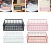 Desktop Iron Storage Basket, Metal Wire Fruit Storage Basket, Multipurpose