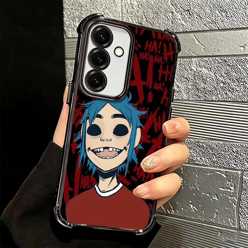 G-Gorillaz Anime Soft Phone Case For Samsung A17 A27 A07 A37 A57 A16 A56 A15 A55 A14 A54 A13 A53 A26 A36 A25 A35 A24 A34 A23 A33