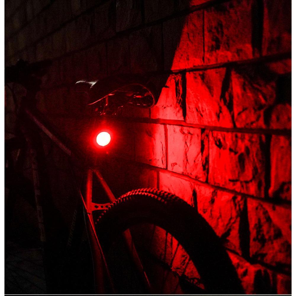 USB Highlight Bicycle Tail Light, Mountain Bike Headlight Set, Night Riding Safety Warning Light