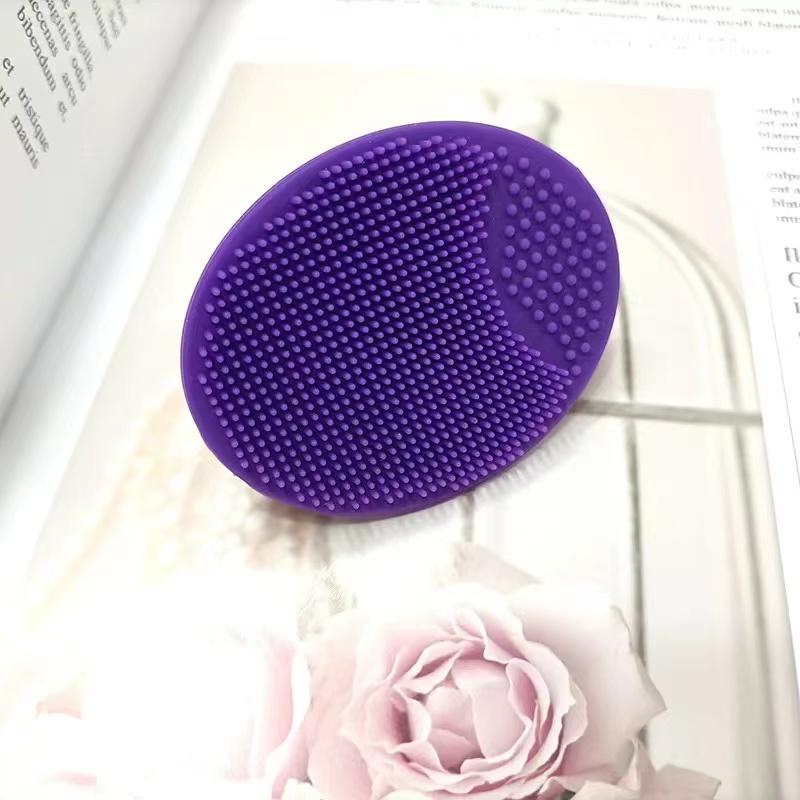 Perii de curățare a feței Tampă de curățare cu gel de silice Spălarea feței Perie de exfoliere pentru piele Instrument de curățare cu ventuză Perie de curățare