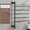 Carbon Fiber Intelligent Drying Electric Towel Rack Household Bathroom Constant Temperature Heating And Drying Storage Holder
