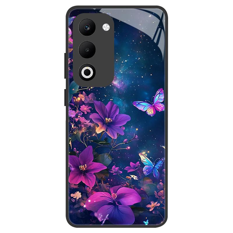 For OPPO A5 A5M Case Luxury Tempered Glass Phone Case For Oppo A5i Pro Shockproof Hard PC Back Cover Camera Protection Fundas