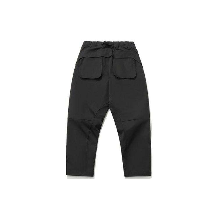 Li-Ning BadFive Loose Cargo Pants 'Black' Men's AKXR071-2