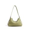 Spring Crossbody Bag, Fashionable and Lightweight Leather Underarm Bag, Hand-woven Niche Design Single-shoulder Bag