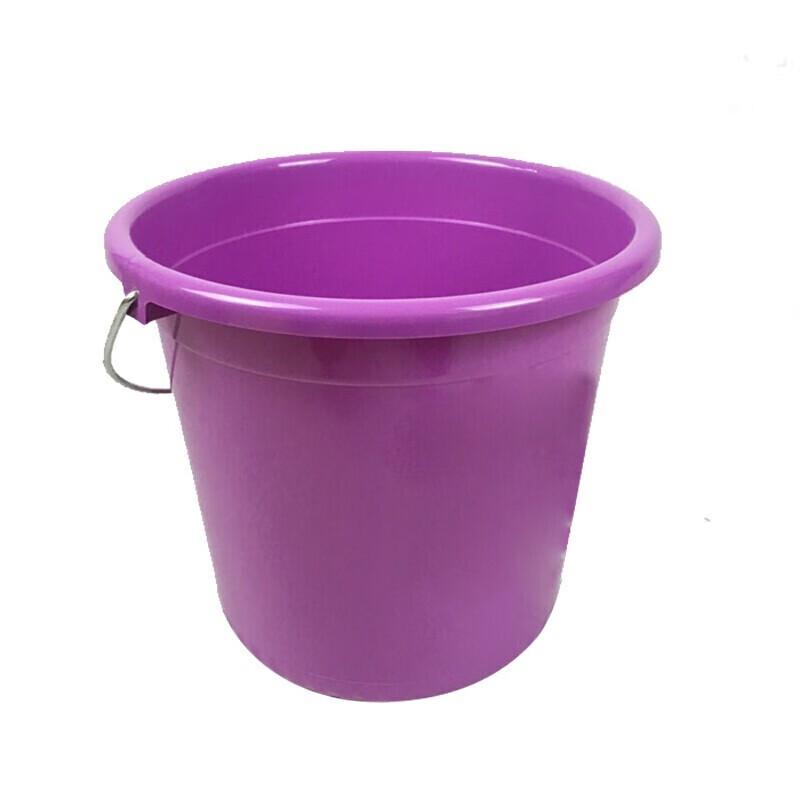 Homeglen Thickened Plastic Portable Water Bucket