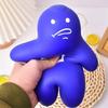 Mochi Fun Realistic Design Big Brain Squishy Sensory Stress Relief Relax Stress Ball Soft Novelty Squeeze