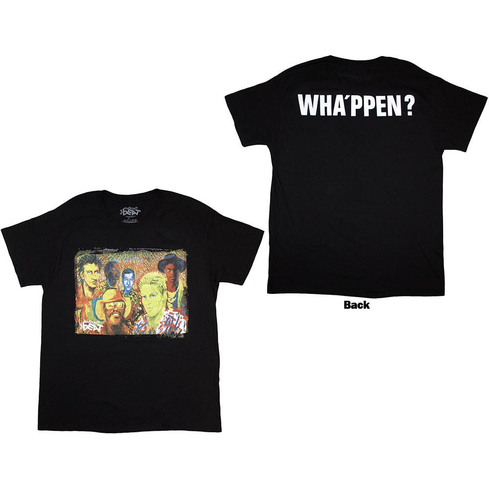 The English Beat Unisex Tshirt Whappen Fb (Back Print) (Xlarge) S