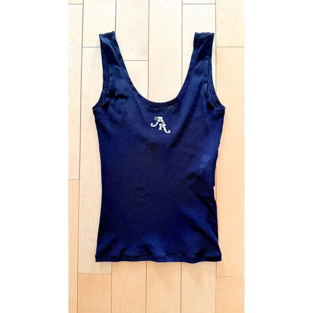 ALBAROSA Mesh Tank Top Black