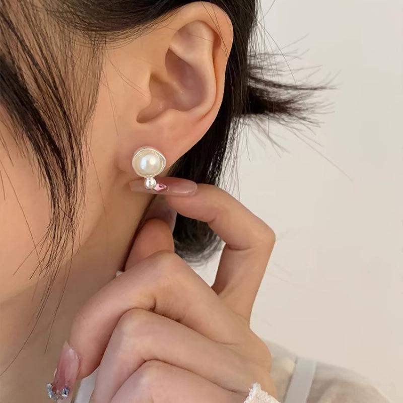 Cercei Ciucuri Floare Golă Acul de Argint Modă Personalitate Vânt Rece Cercei Lungi Temperament Cercei Avansați