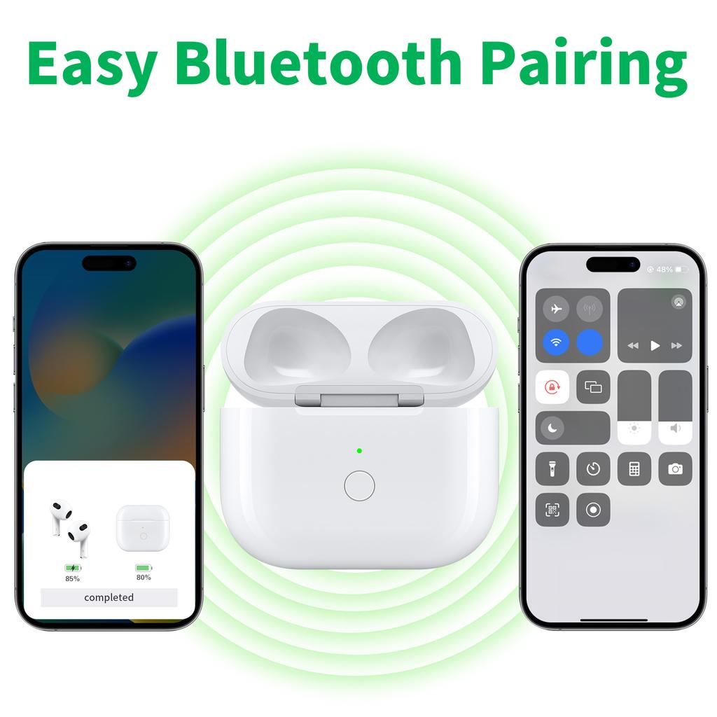 A004 For AirPods 3 Wireless Charging Box 620mAh Earphone Charging Case, Type-C Interface