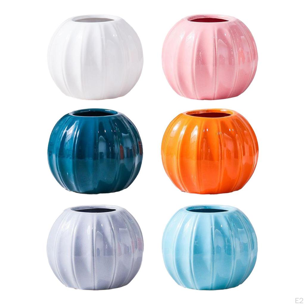 Ceramic Vase Flower Dried Flowers Holder Home Decor Ornaments Nordic Pot Tabletop