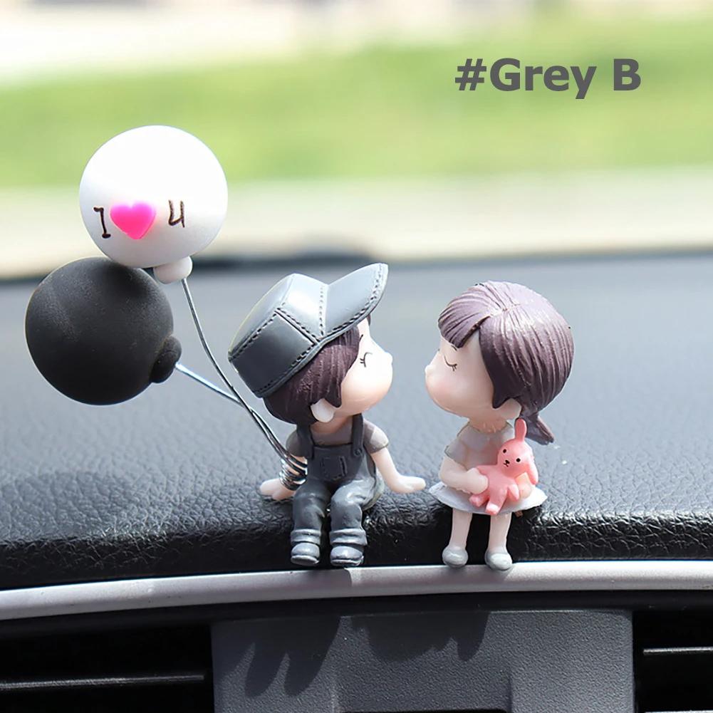 Lovely Couple Car Air Vent Freshener Perfume Clip Aromas Diffuser Decor Air Conditioning Perfume Clip Flavoring For Cars