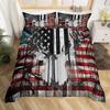 Feelyou Cartoon Car Kids Bedding Set Construction Bedding Duvet Cover Set Boys Decor Equipment Trucks Comforter Cover Set Excavator Tractor