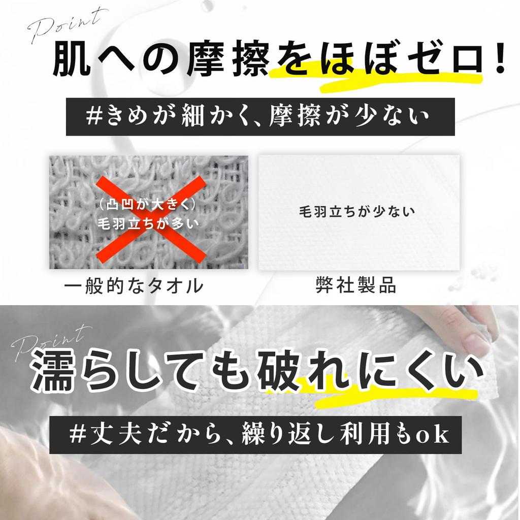 Ichiki Ryohin Sheets X 6 and Sold by SELECTION 2025 Gold Award Cleansing Towel Disposable Towel Paper Sensitive Skin Dry and Wet Face Isharu Towel