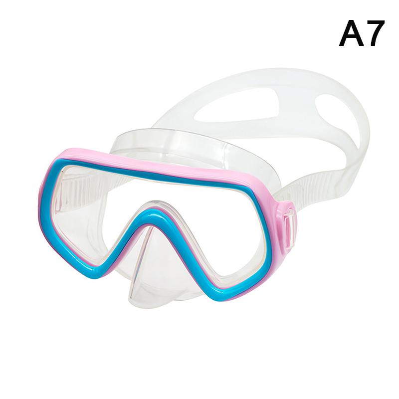 

Маска для дайвинга Водонепроницаемые очки для плавания Панорамные HD Для взрослых и молодежи Силиконовая обтюрация Антизапотевание С носовой перегородкой Снаряжение для плавания