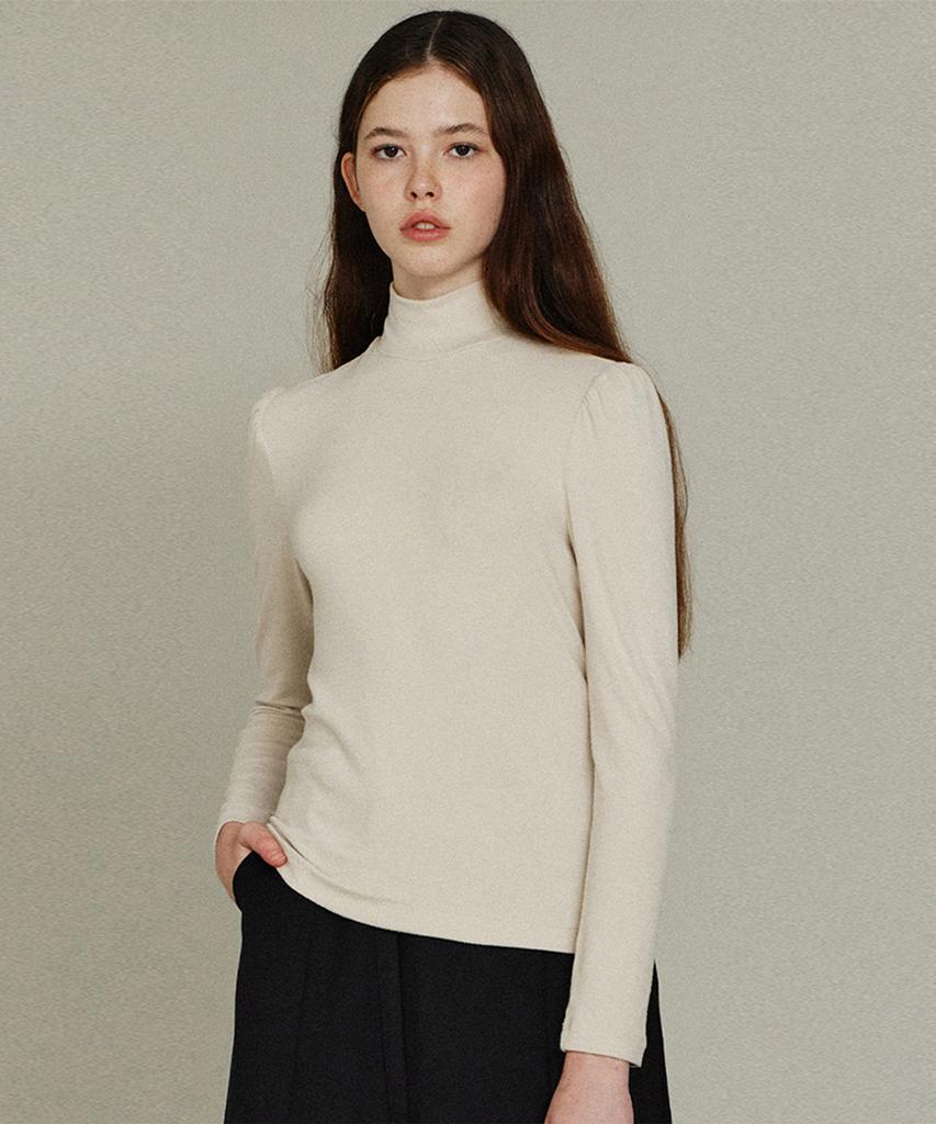 ITOV SEOUL Shirred High-Neck Top Cm