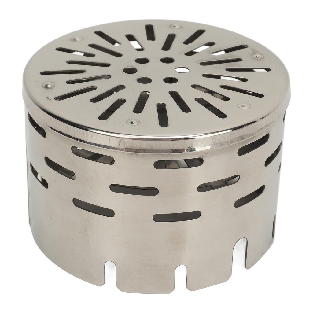 Camping Heater Stove Cover Stainless Steel Efficient Safe Outdoor Stove Heating Cover for BRS 6 11 15 53 56 Stove