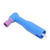100pcs Teeth Polishing Cup Angles Disposable Safe Teeth Cleaning Polishing Tools for Low Speed Handpiece Purple Head