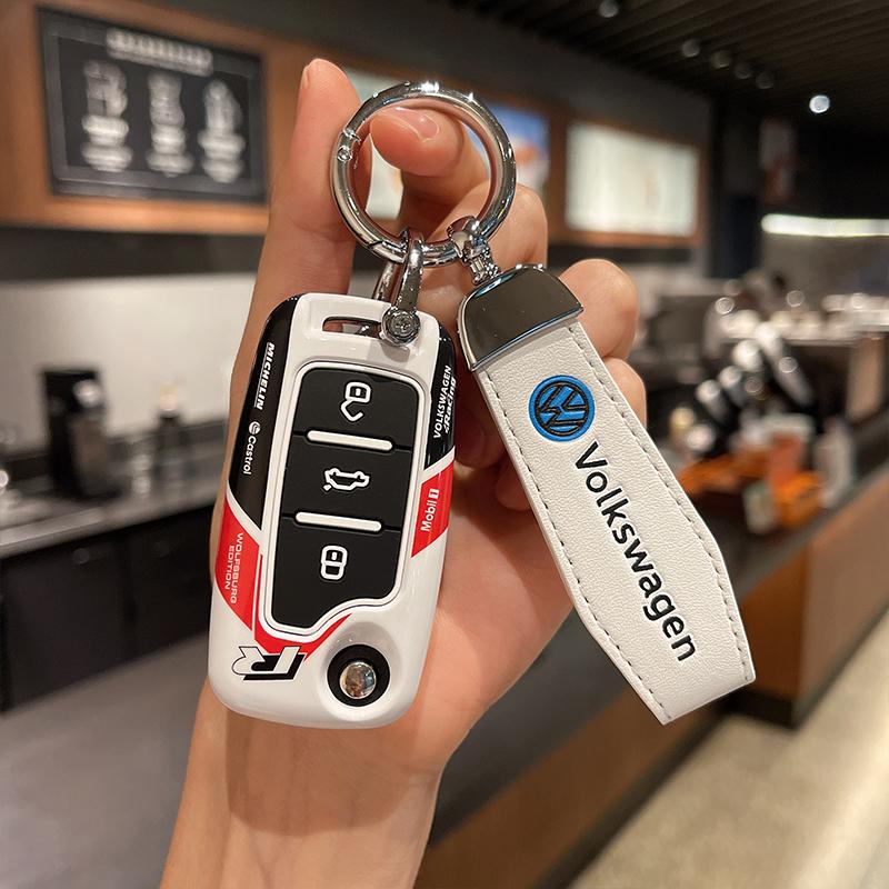 Para VOLKSWAGEN VW Estilo Funda para Llave de Coche Cubierta Para VW Volkseagen Passat B8 Magotan Para Skoda Superb A7 Kodiaq Seat