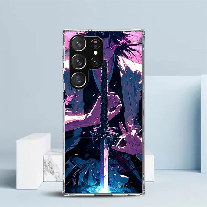 Bleach Kuchiki Byakuya Soft Cover for Samsung Galaxy S25 Edge S26 S24 S23 Ultra Phone Case S22 S21 Plus S20 FE Print Pattern She
