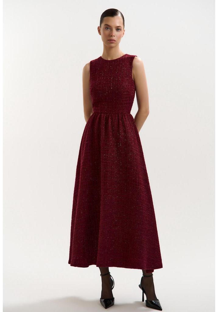 European & American Women's Elegant Solid Color Long Dress - New Fashion, Sophisticated Style.