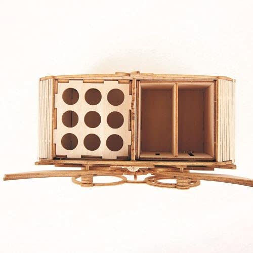 Tsukurundesu® 3D Wooden Puzzle TG405 Owl Box with Japanese Instructions