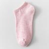 Women's Solid Color No-Slip Low-Cut Socks - Spring/Summer Thin Cotton Invisible Ankle Socks