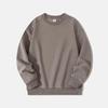 Schweres Baumwoll-Sweatshirt mit Rundhalsausschnitt, 300g - Herbst/Winter, Unifarben, Vielseitig, Lockere Passform, Bequem, Langarm.