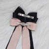 Korean Style Bow Hair Clip - Simple & Sweet Women's Ribbon Accessory